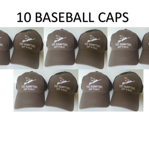 Gear For Sports Other - 10x men's baseball hats/caps The Hamptons - New